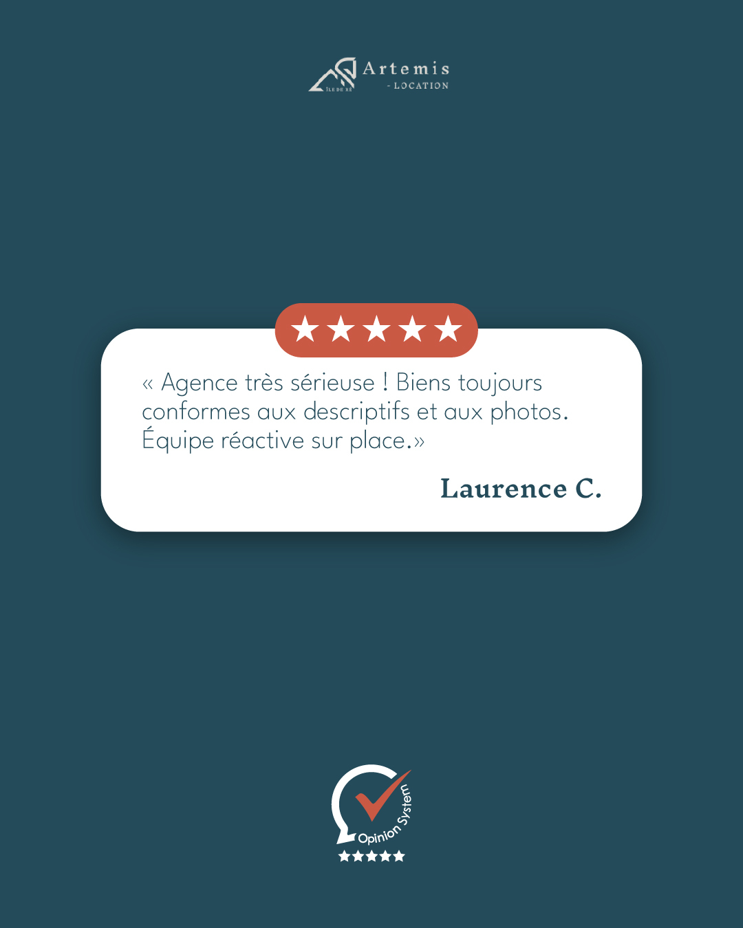 Avis client - Laurence C