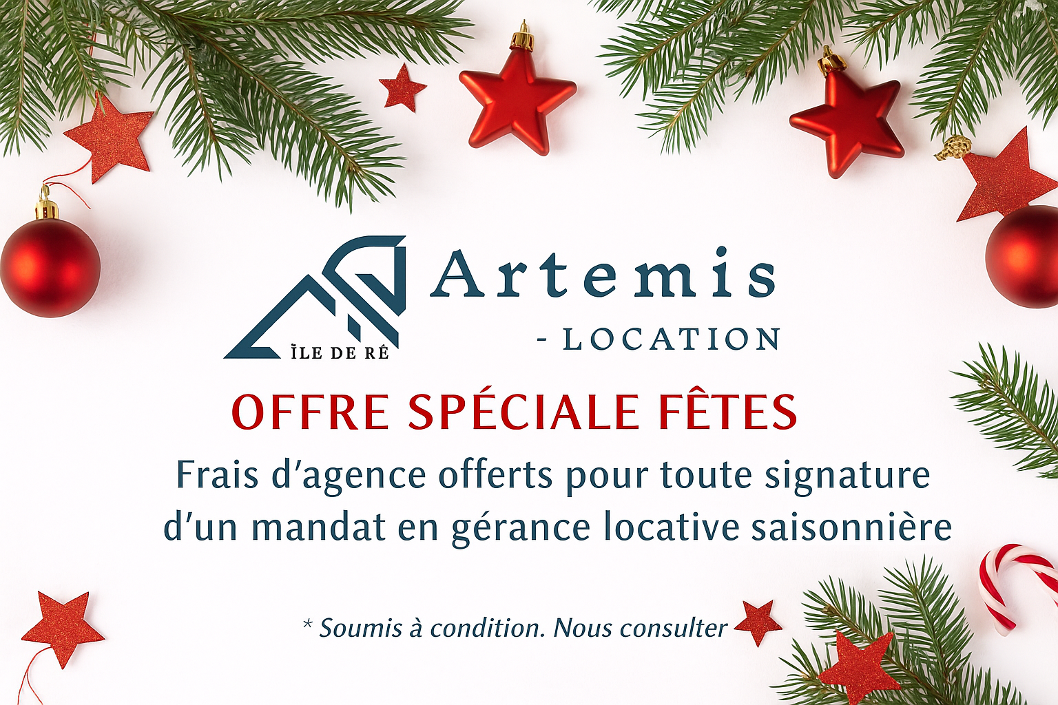 Offre spéciale Fêtes de fin d'année