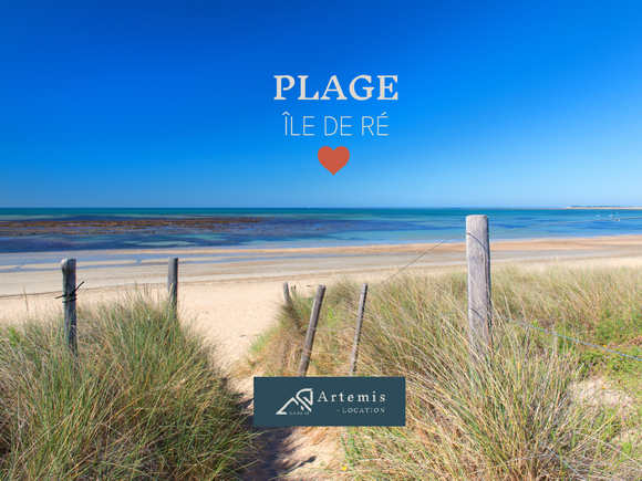 Plage Ile de Ré Artemis Location
